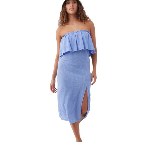 NWOT Women’s O’Neil Periwinkle Kole Midi Dress – Sz XL - Picture 2 of 10